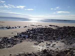 Get to the beach early and claim you piece of peace and tranquility.